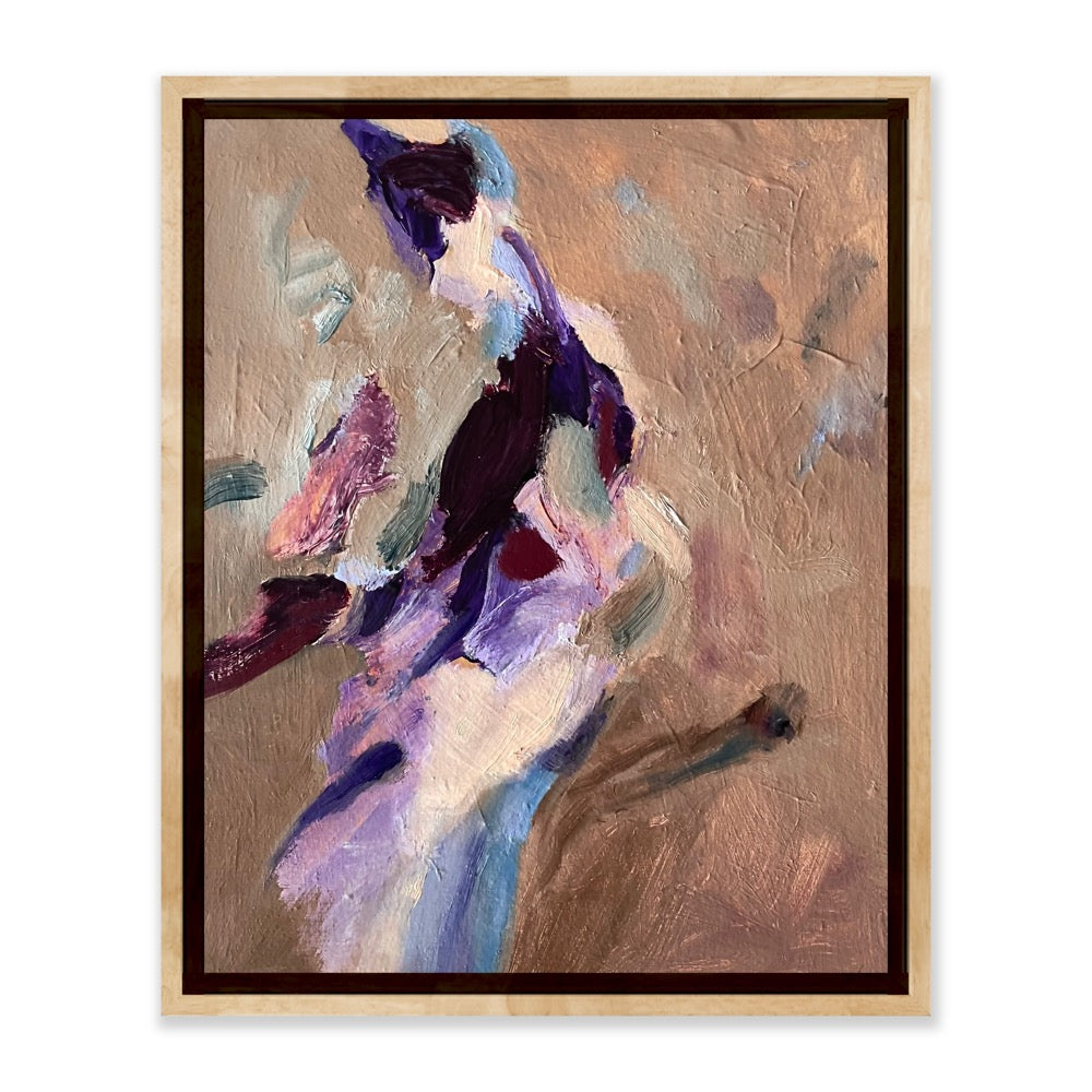 Being the time (30x24cm) Angeline Catteeuw