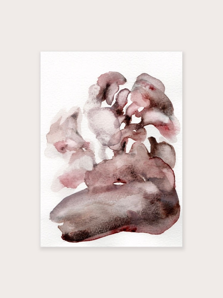 Aquarel (Untitled 2) 18x13cm Angéline Catteeuw 