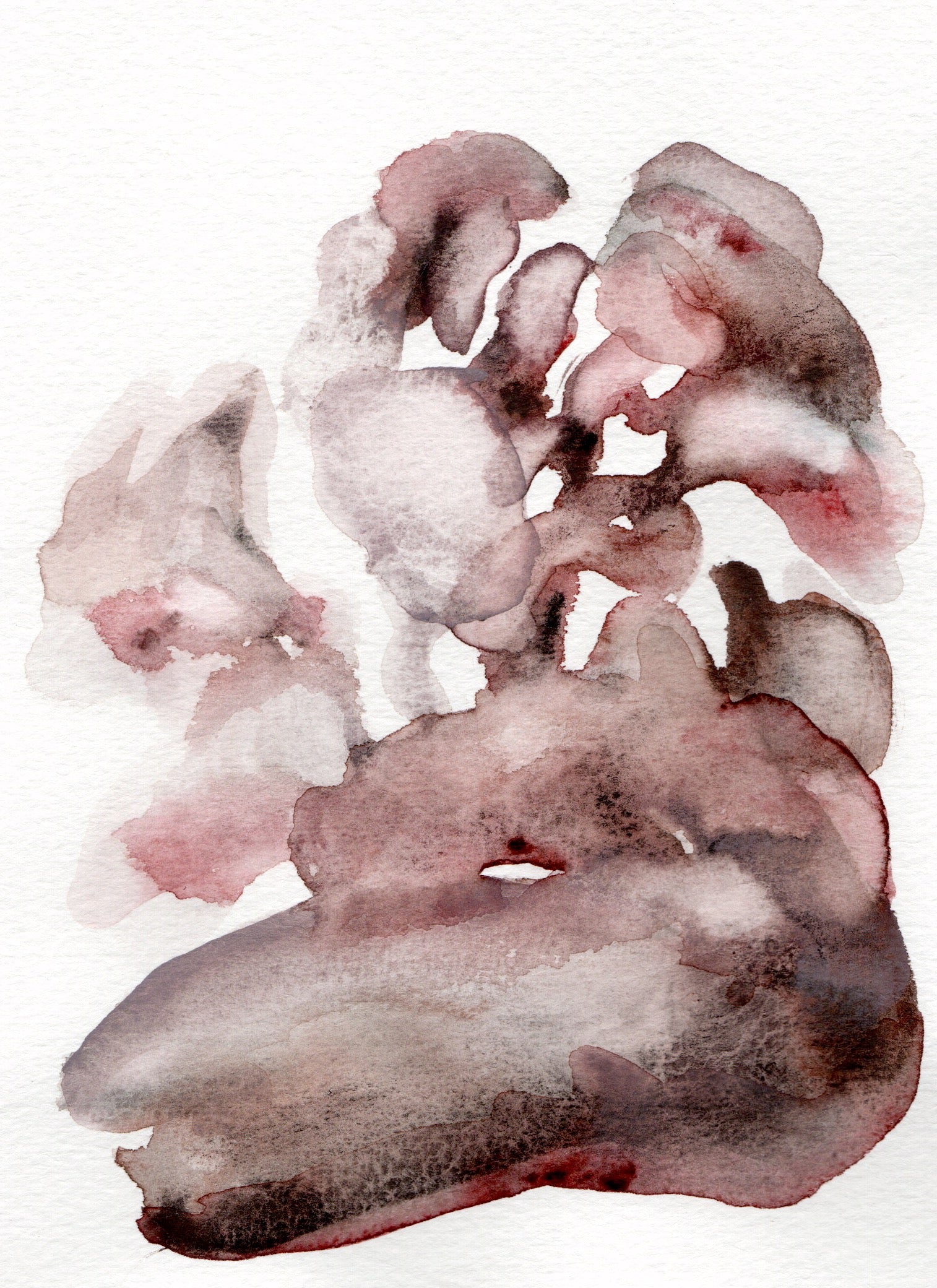 Aquarel (Untitled 2) 18x13cm Angéline Catteeuw 