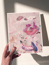 'Ethereal' Mixed Media print
